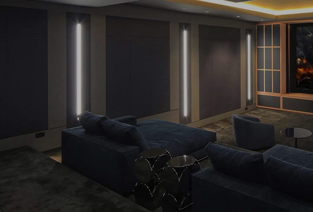 elegant media rooms for everyday entertainment