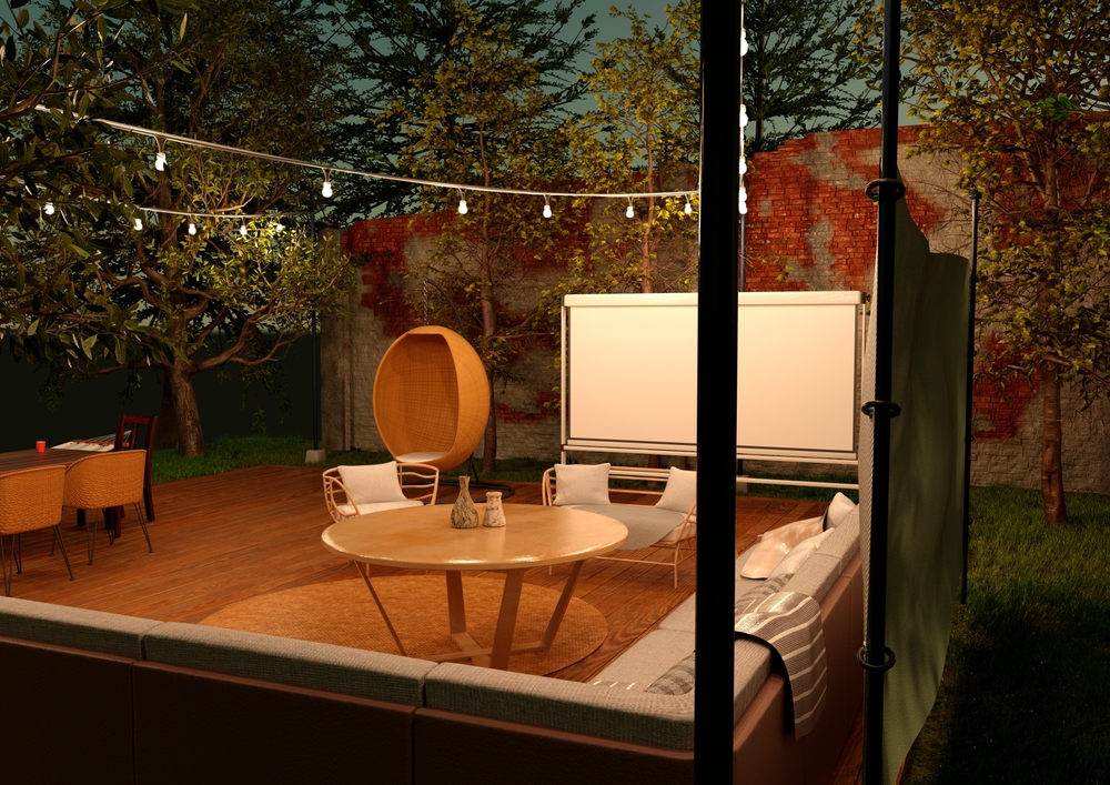 Can motorized shades and screens defeat glare and bugs in Florida