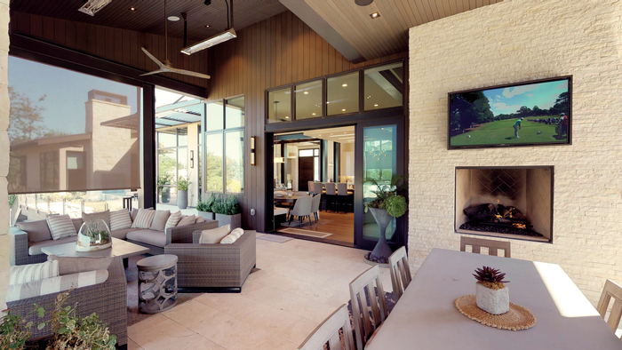 Cook Back Covered Outdoor Patio
