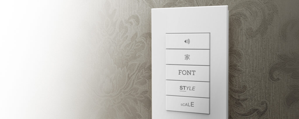 Crestron Next Gene. Horizon Keypads and dimmers options