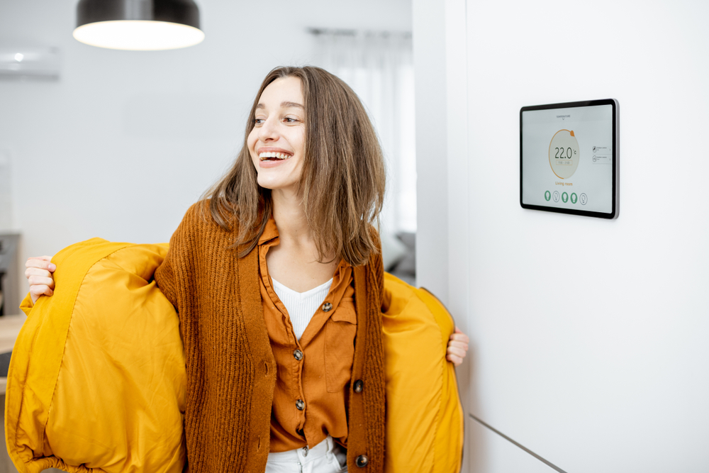 How can smart technology enhance my home during winter