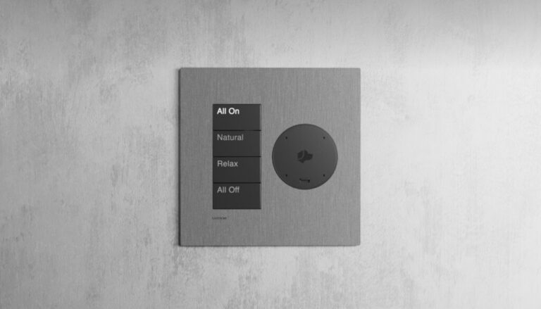 Josh.ai + Palladiom Keypad satin nickel