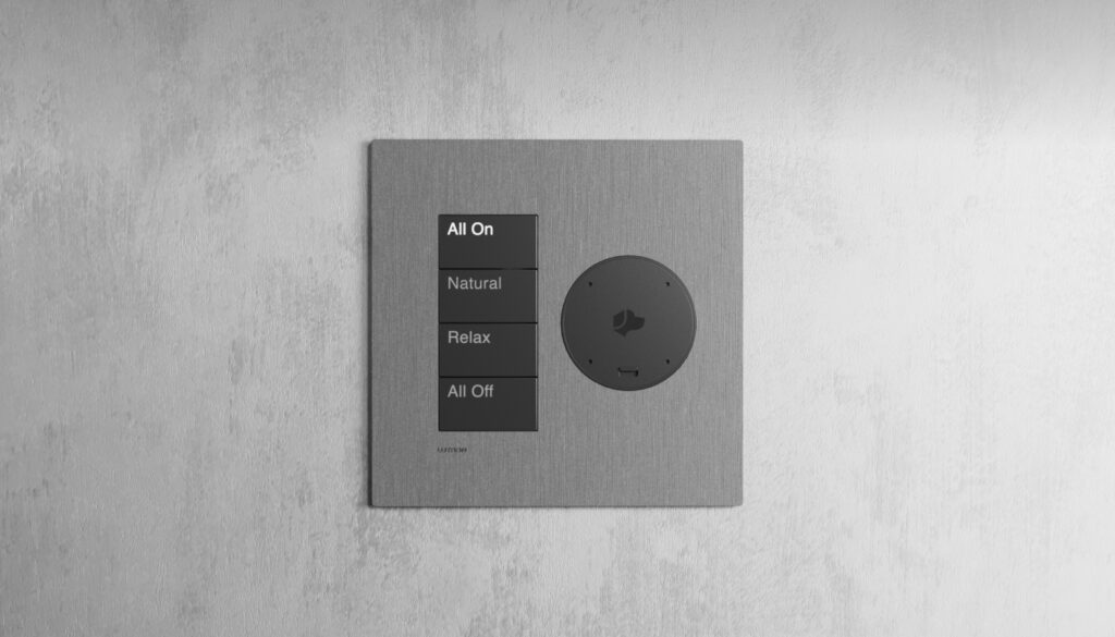 Josh.ai + Palladiom Keypad satin nickel