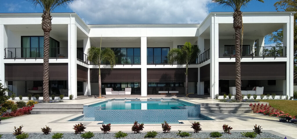Progressive Screens Back Patio Lower Level