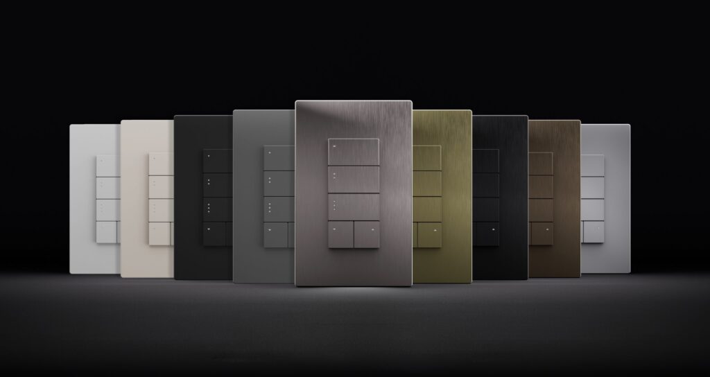 Savant Ascend Keypad Finishes