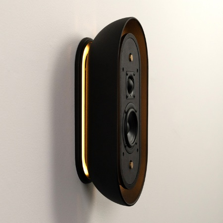 Mera sound sconce: Black Sand